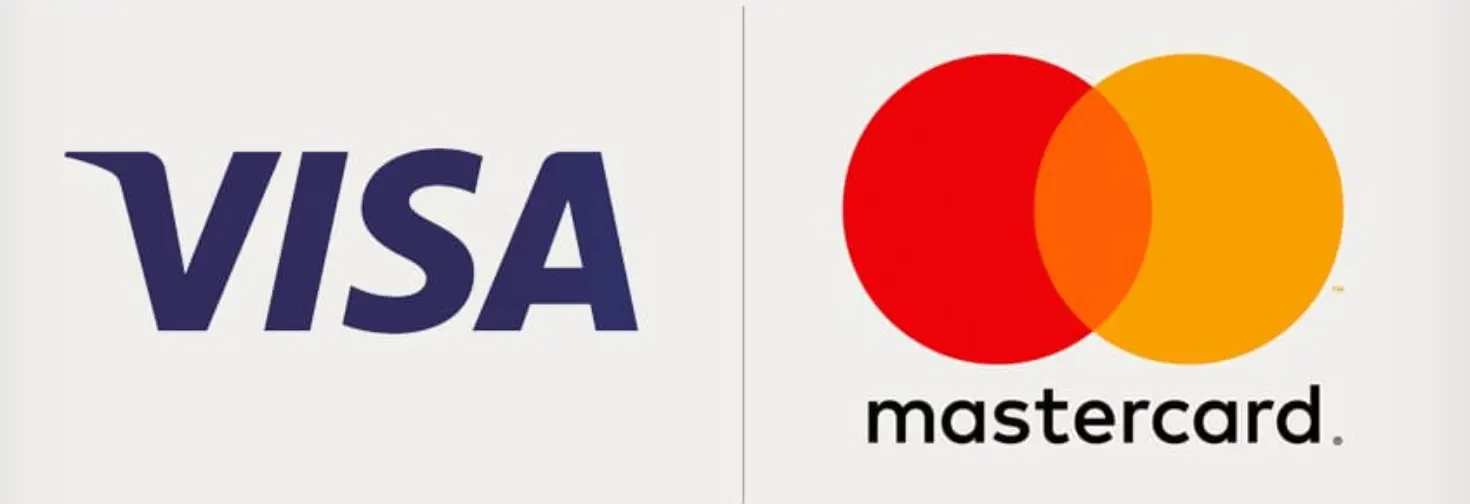 Поддержка платежей Visa Mastercard